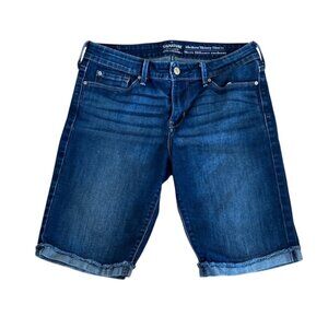 Levis Signature Shorts Denim Stretch Modern Skinny Womens Size 28
